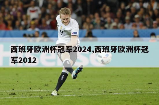 西班牙欧洲杯冠军2024,西班牙欧洲杯冠军2012